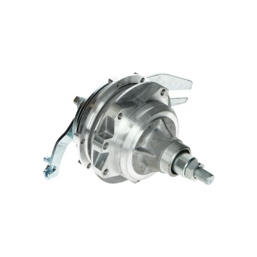 Hinterrad Nabe kpl. mit Bremsscheibe und Achse Maxi