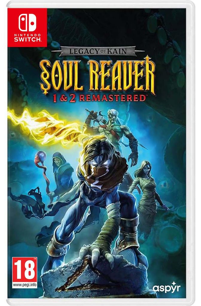 Nintendo Games Switch Legacy Of Kain Soul Reaver 1 And 2 Remastered PAL PAL