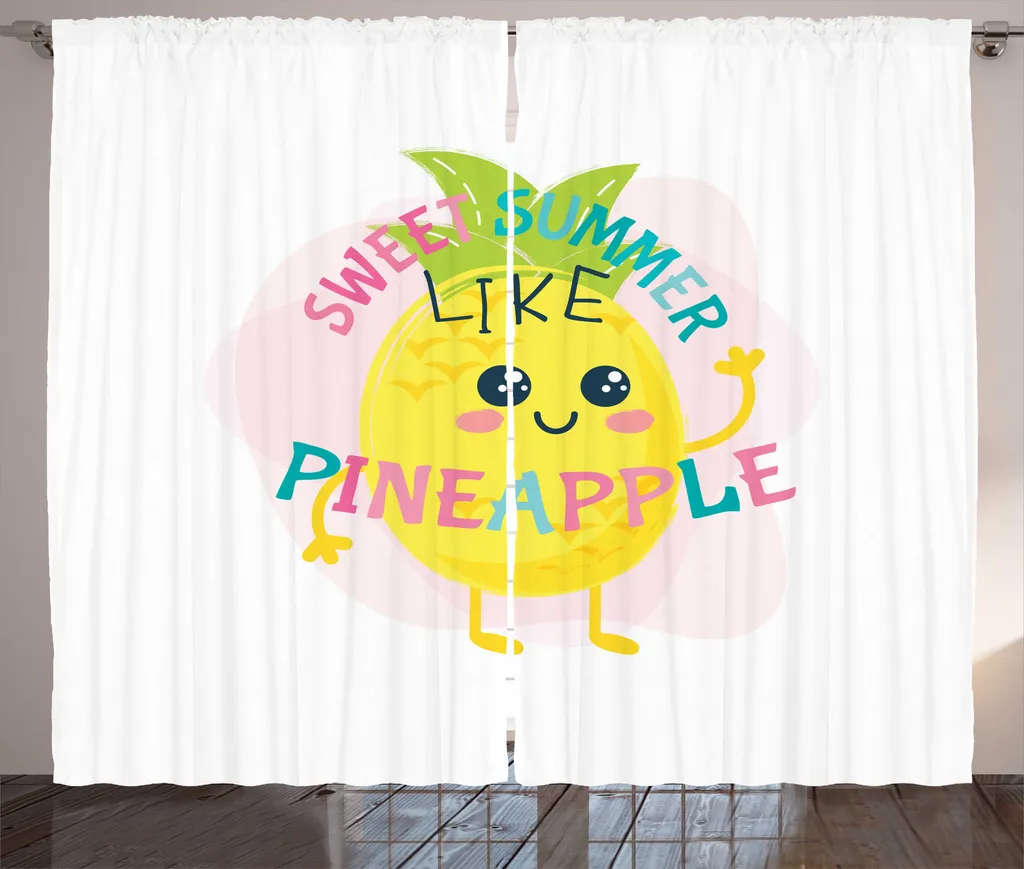 Tenda ABAKUHAUS 280x175 Ragazze | Estate Multicolore Facile Lavaggio