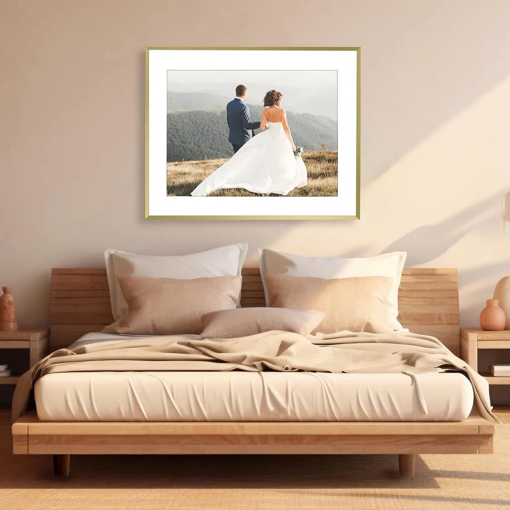 Cornice Oro 40x50 Professionale in Alluminio - Prezzo Offerta - 6