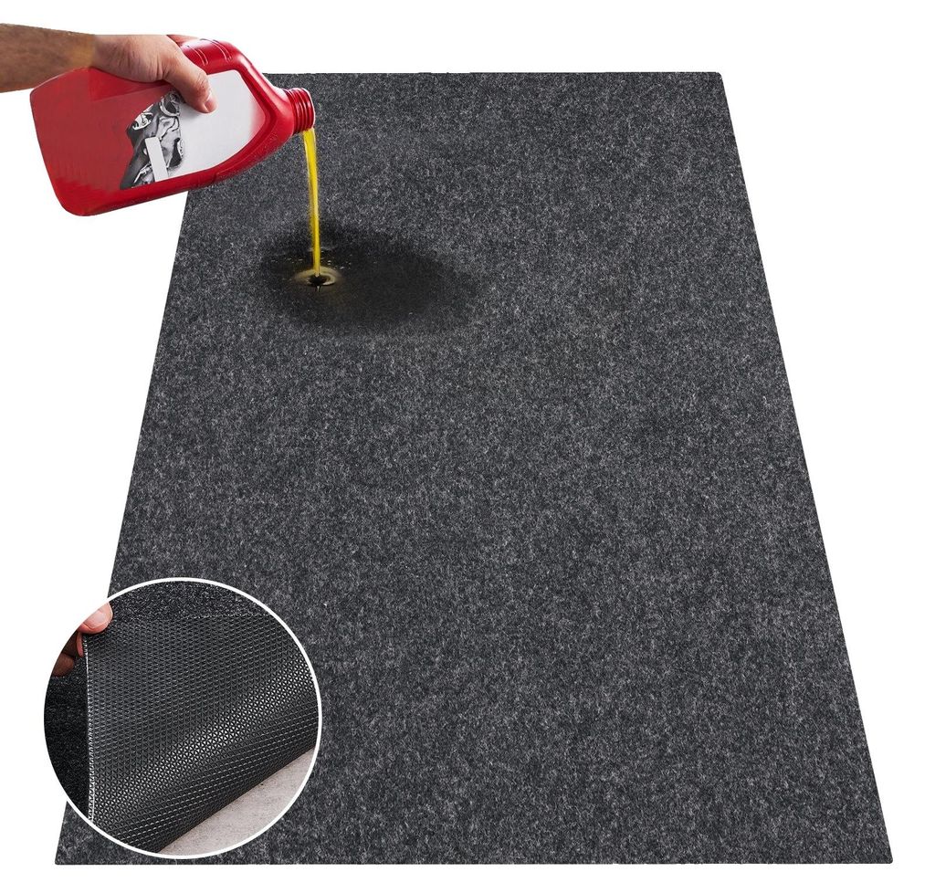 Tapis pour sol de garage VEVOR 2286 x 5791,2 x 2,4 mm Sol Image du produit 