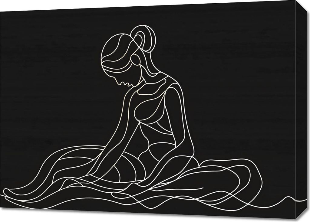 Bild 70x50cm Sitzposition
