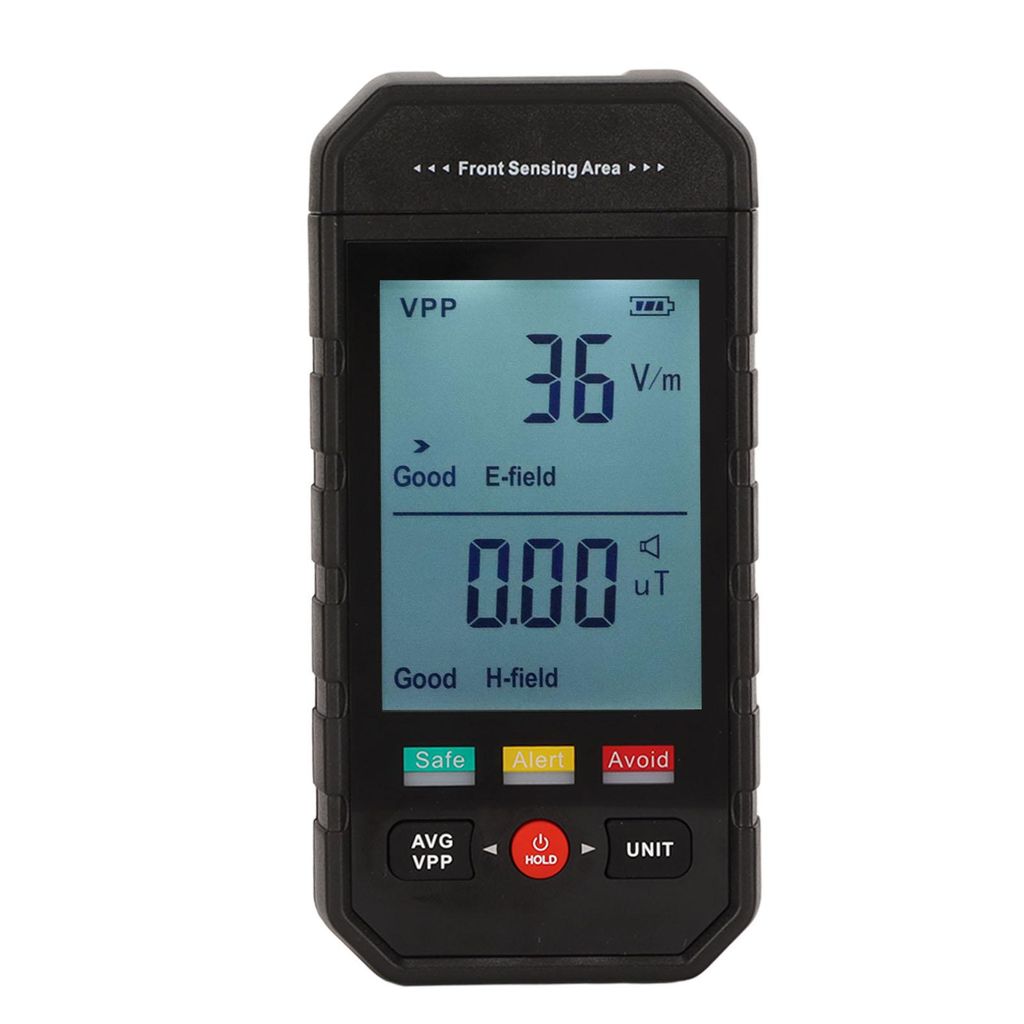 Tragbares EMF-Messgerät mit digitalem LCD-Großbildschirm Produktbild 