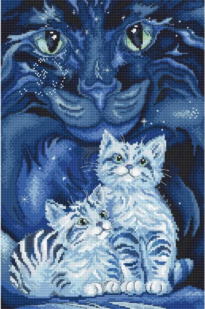 Set de Broderie Letistitch Haute Précision - Motif Étoile de 31x20 cm