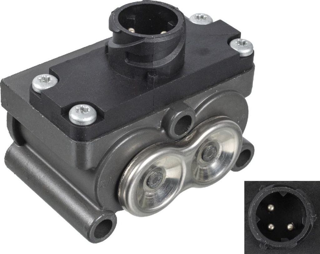 FEBI BILSTEIN Magnetventil Schaltzylinder 175981 passend für MERCEDES-BENZ ACTROS 0,32kg