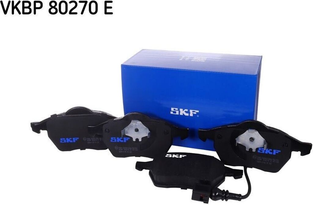 SKF Bremsbeläge Satz Vorne Bremsklötze für VW Golf IV Schrägheck (1J1) VKBP 80270 E