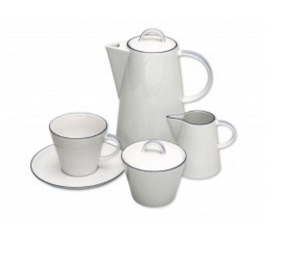 Thun 1794 Tom, kávová souprava, modrá linka, porcelán Thun, Obrázek produktu 