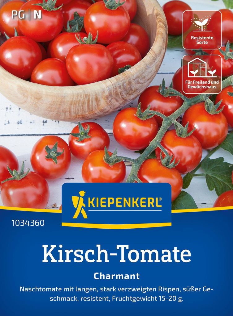 Artikelbild 2 von 'Kirsch-Tomate Charmant F1' aus der Kategorie Kirschtomatensamen