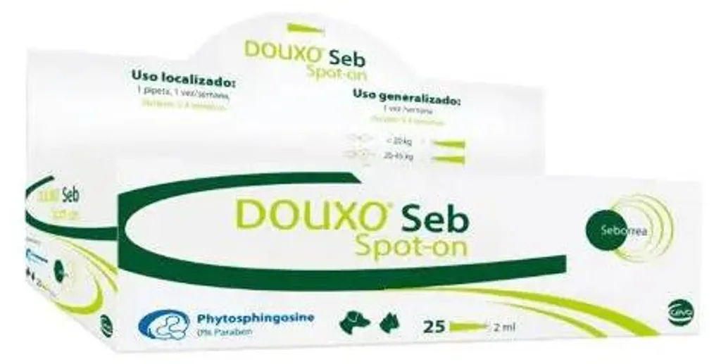 Solution Dermatologique Douxo Wound Spot-On 2ml x25 pour Chien et Chat