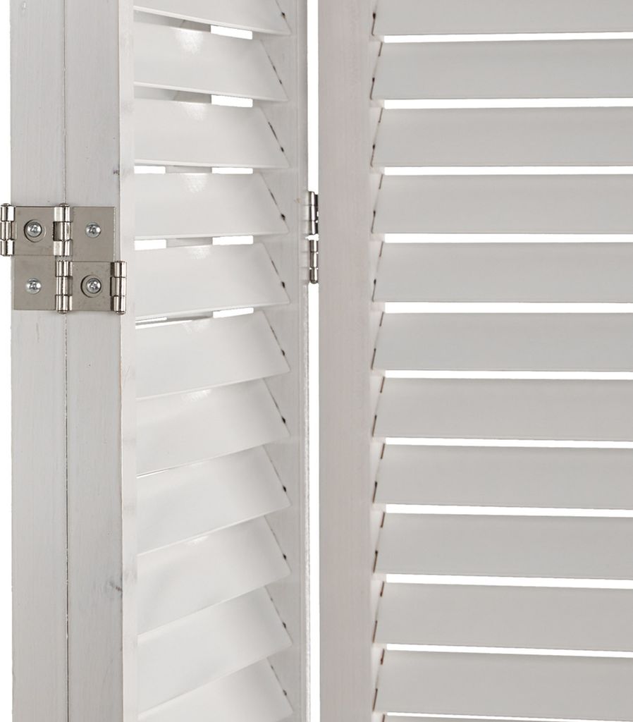 Massivholz Paravent - Faltbare Raumabtrennung 200cm