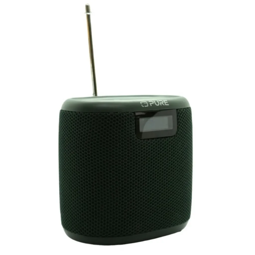Pure Woodland Mini Portatile Digitale Nero, Verde