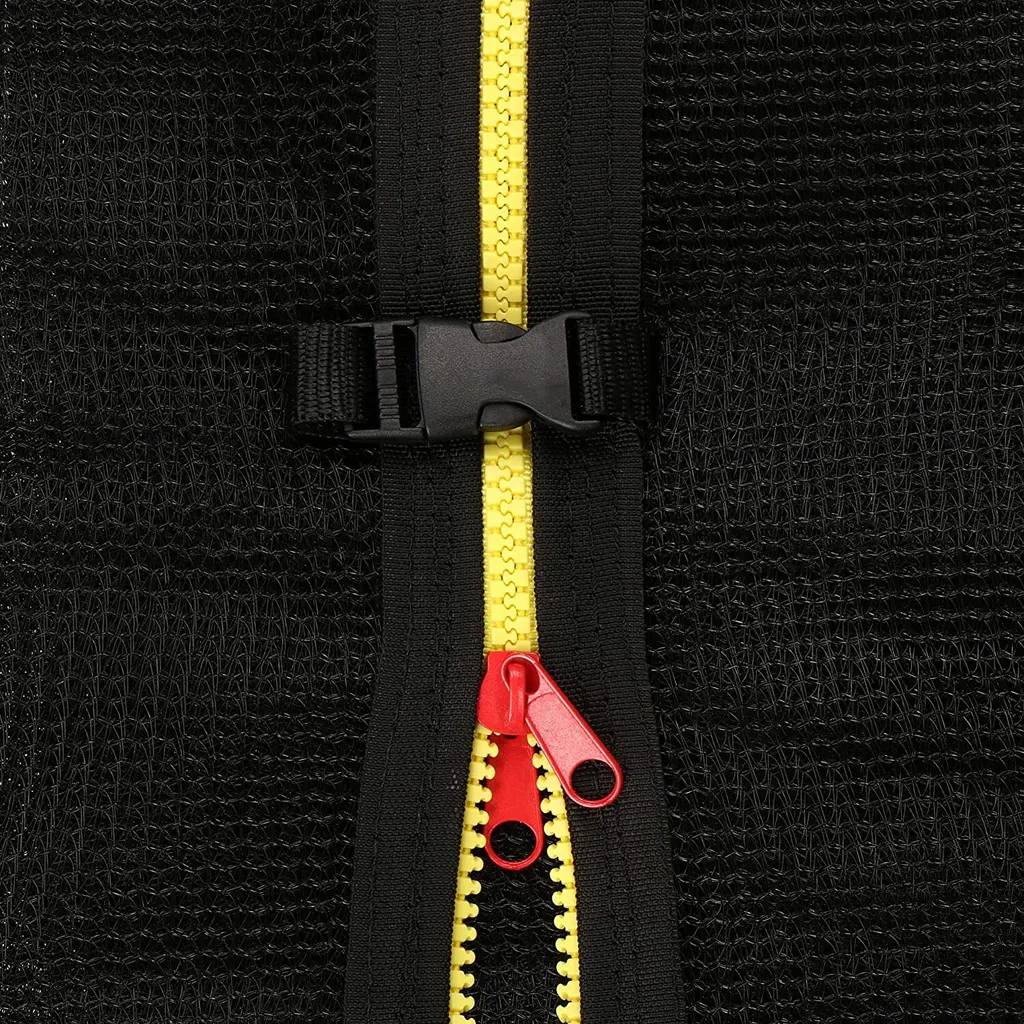 Filet de protection pour trampoline de remplacement avec fermeture éclair - 2