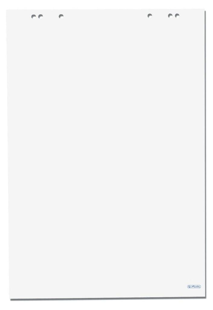 Herlitz 10834133 Bloc pour flipchart 68x99 20 feuilles Image du produit 