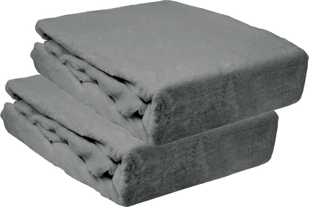 Spannbettlaken Winter Teddy Plüsch Samt Cashmere Fleece Produktbild 