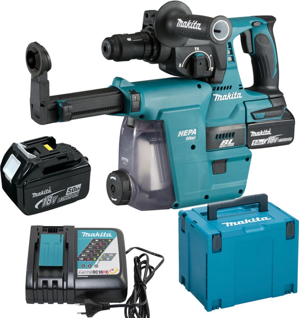 Makita DHR243RTJW Akku-Kombihammer Produktbild 
