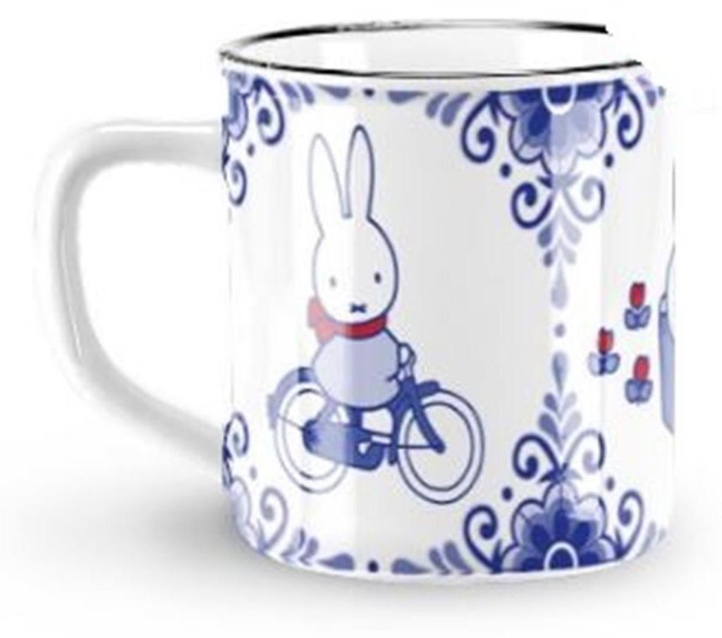 Tazza Miffy Souvenir Massamarkt Blu Ø8x7,5 cm Immagine del prodotto 