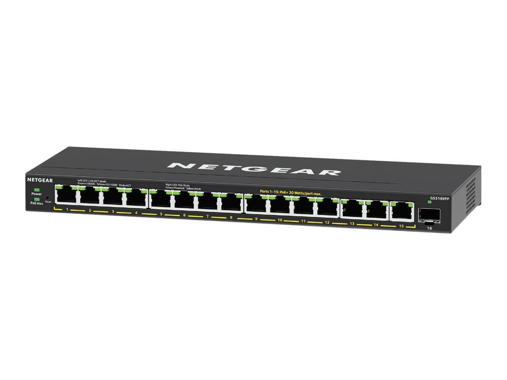 Netgear Gs316Epp-100Pes Gigabit Switch Obrázek produktu 