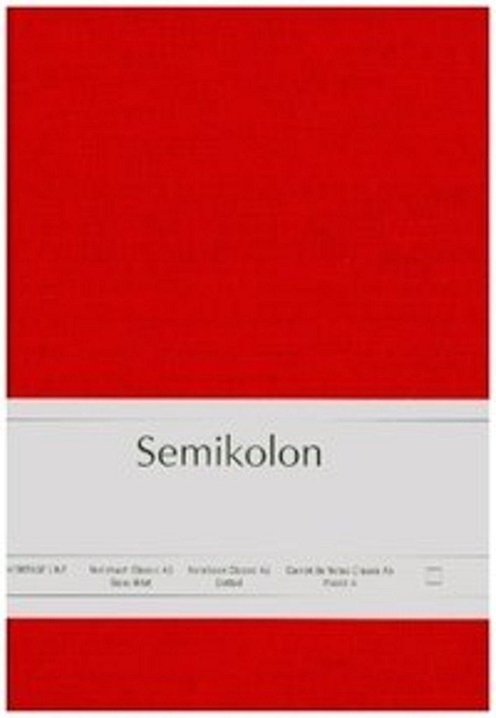 Semikolon Notizbuch Classic A5 dotted orange