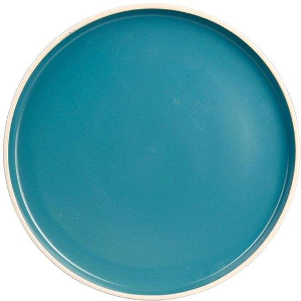 Blaues Teller Ø 26,5 cm Keramik