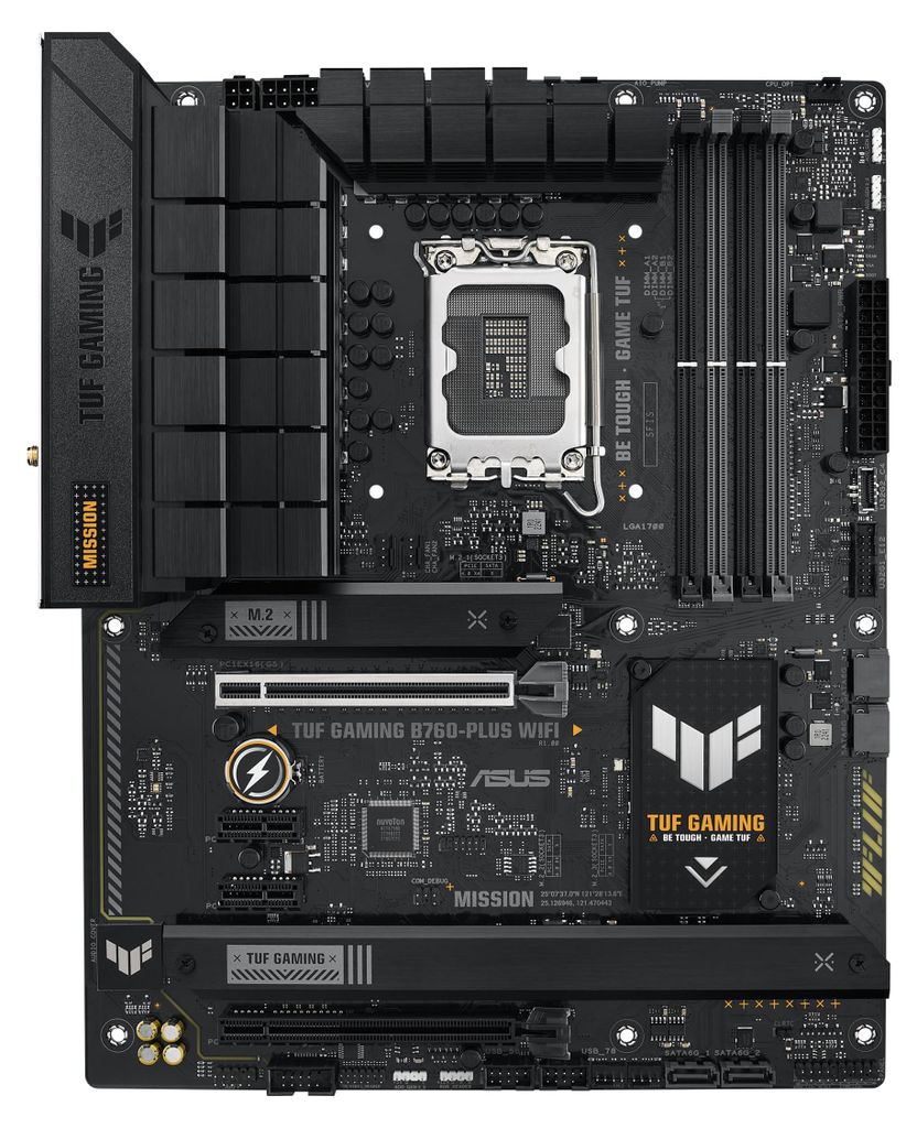 ASUS TUF GAMING B760-PLUS WIFI Motherboard Immagine del prodotto 