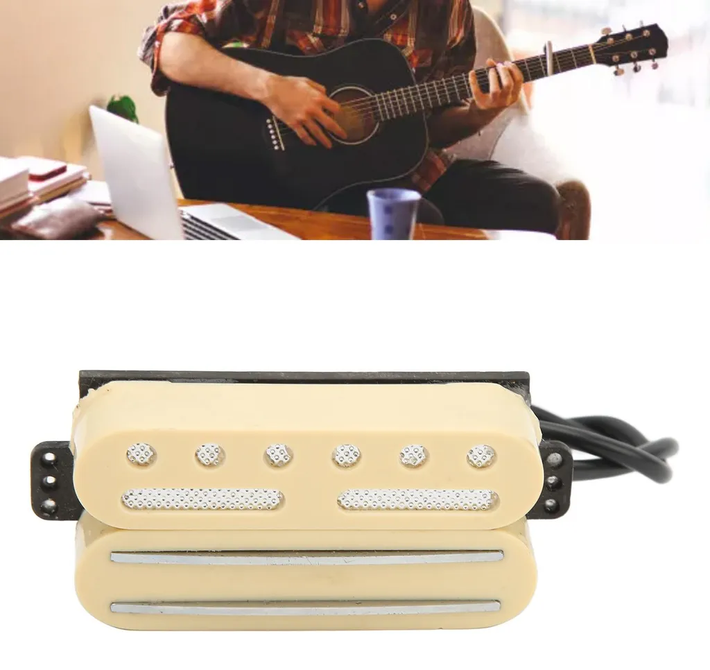 Set de micros de guitare électrique humbucker pour son doux et clair - 12