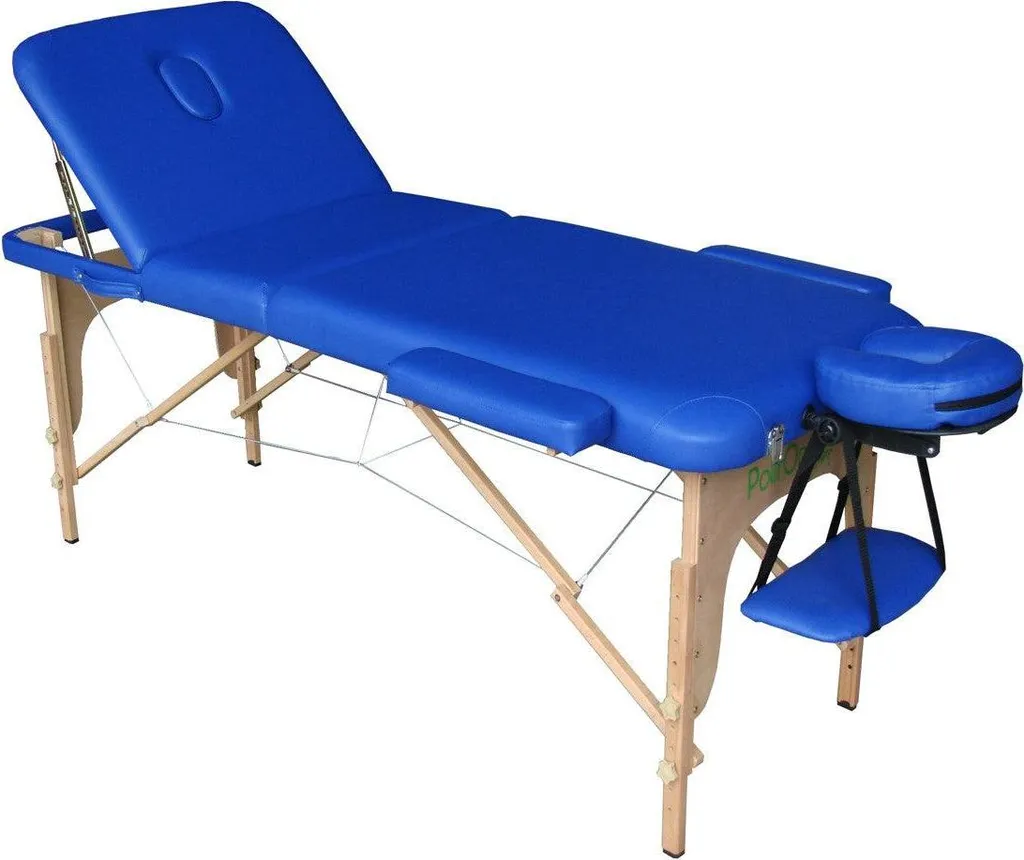 VENERE Lettino pieghevole per centro estetico massagi fisioterapia studio medico BLU