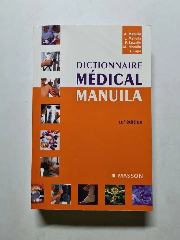 Dictionnaire médical Manuila exhaustif avec définitions et étymologie