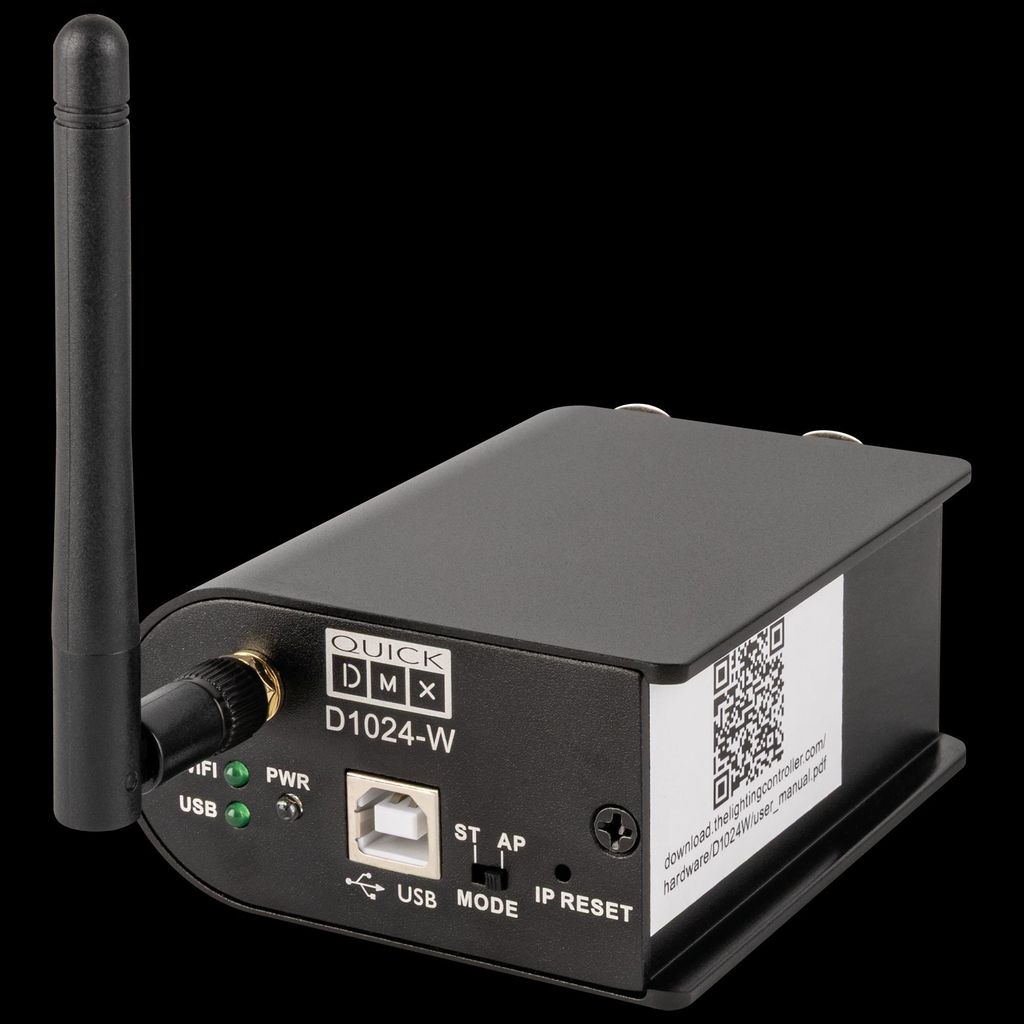 SHOWTEC Quick DMX D1024-W 2x 512 DMX-Kanäle