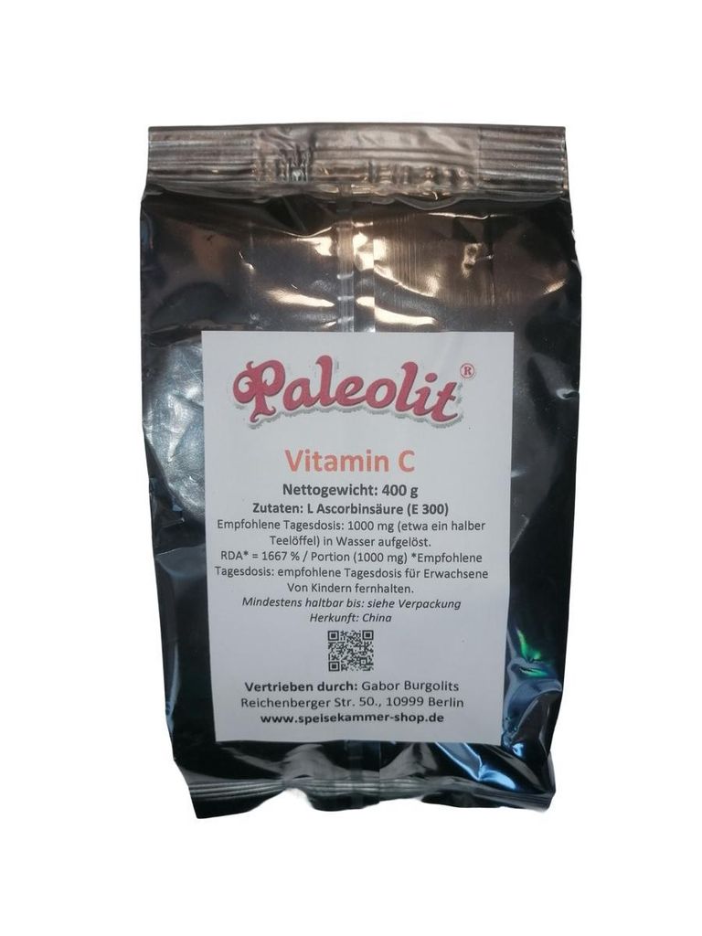 400g Ascorbinsäure fein Pulver Vitamin C Lebensmittelqualität