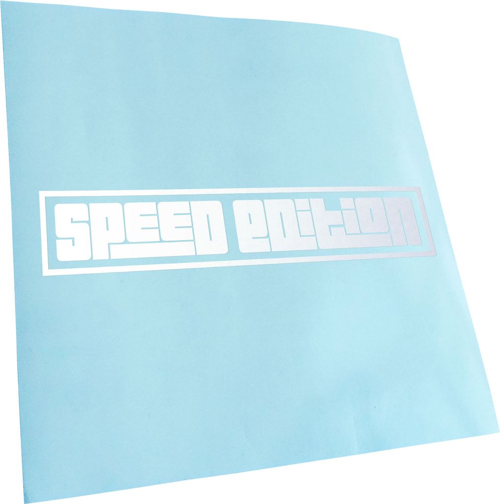 Kiwistar - Autoaufkleber - Speed Edition - Gold - 40x8cm - Aufkleber für Auto, Laptop, Fahrrad, LKW, Motorrad mehrfarbig JDM Decal Racing