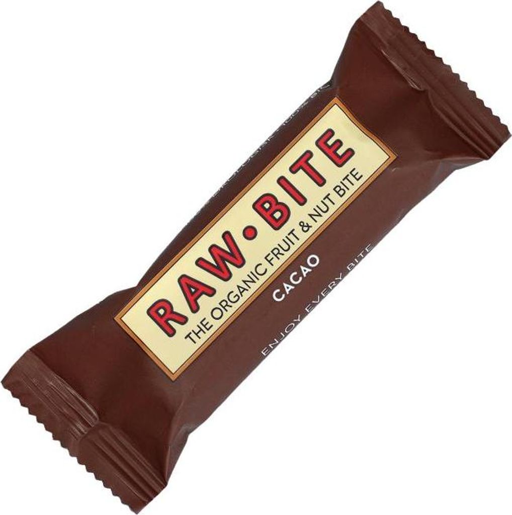 RAWBITE The Organic Fruit & Nut Bite Cacao 50g Produktbild 