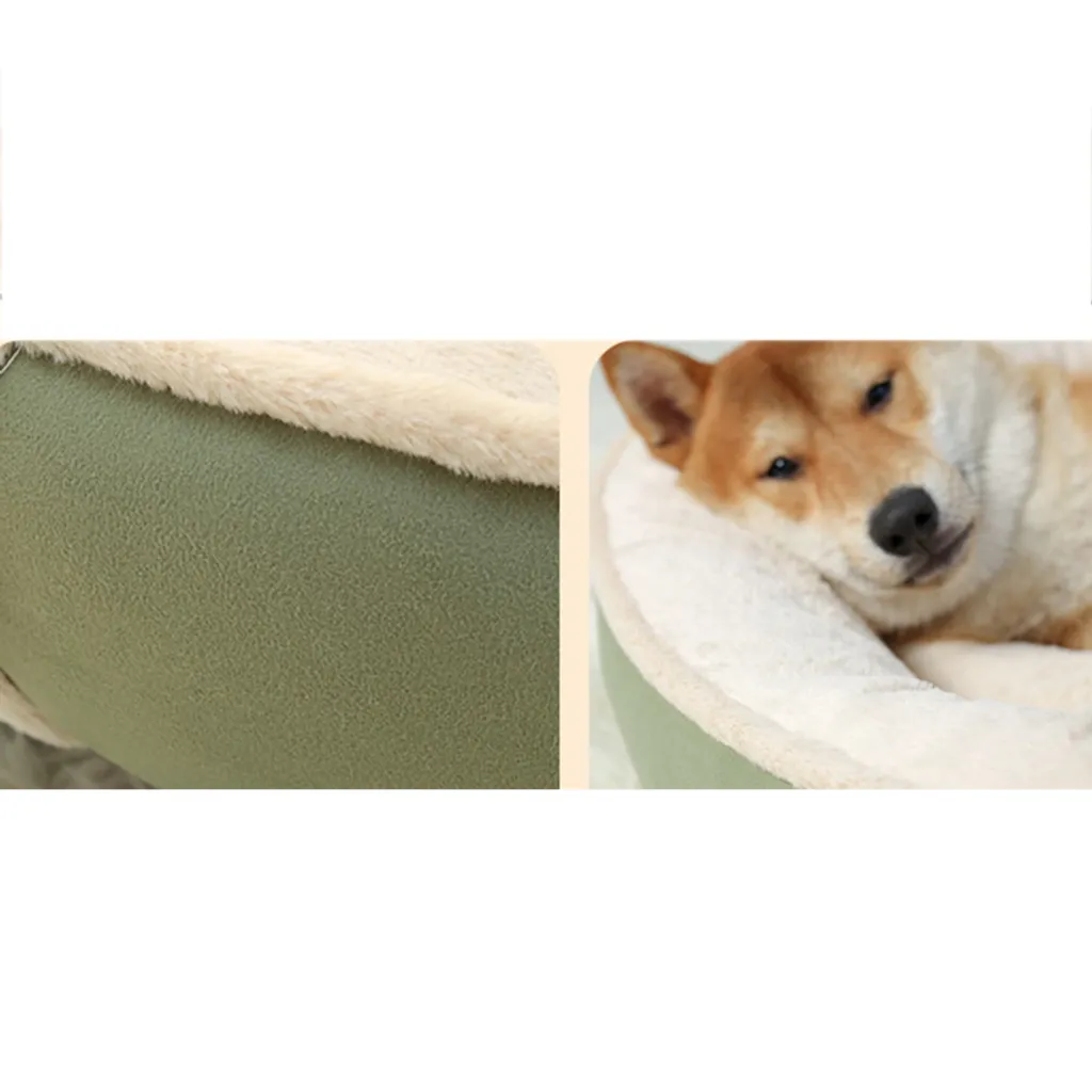 INF Tappetino Cane Suede Erba - Letto Morbido in Flanella S per Cani - 3