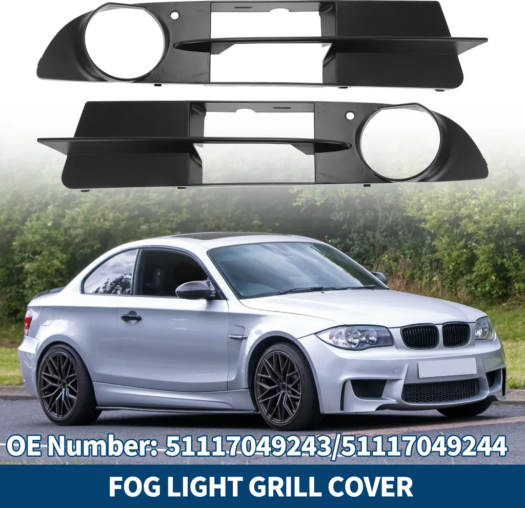 Grille Antibrouillard BMW E60 E61 2004-2007 - OEM 51117049243 51117049244