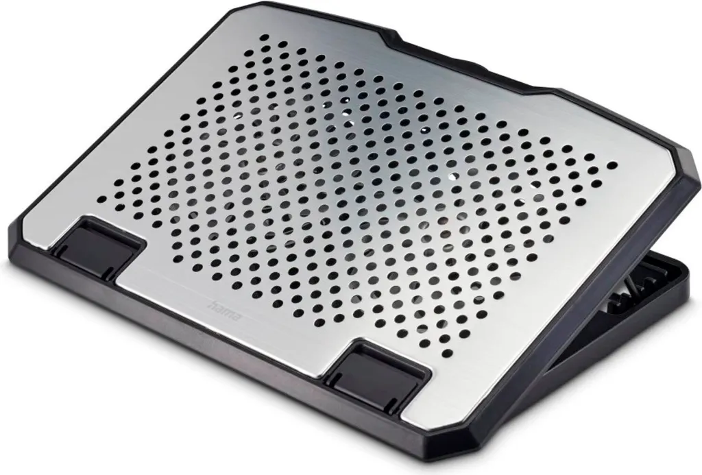 Support ventilé HAMA 53064 en aluminium pour ordinateur portable 17,3" - 9