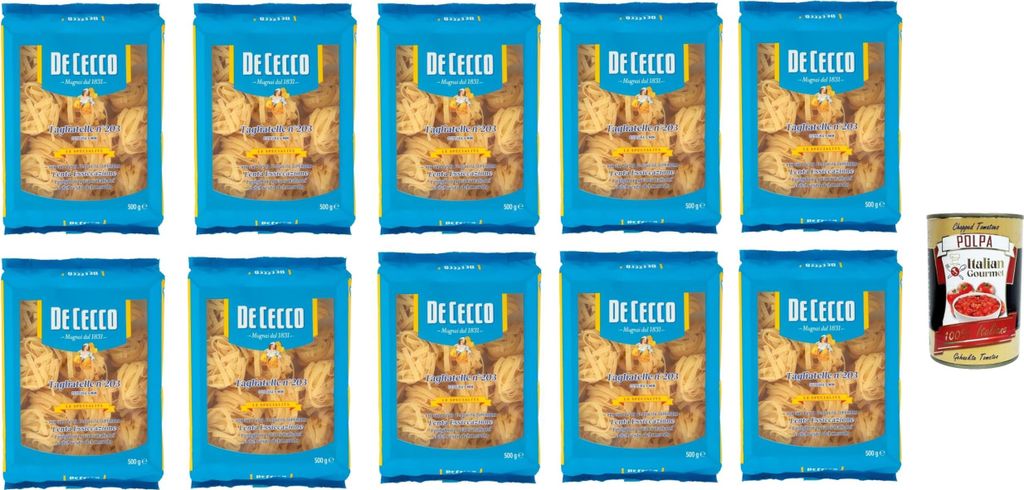 De Ceco De Cecco le Specialità Tagliatelle N°203, 100% Produktbild 