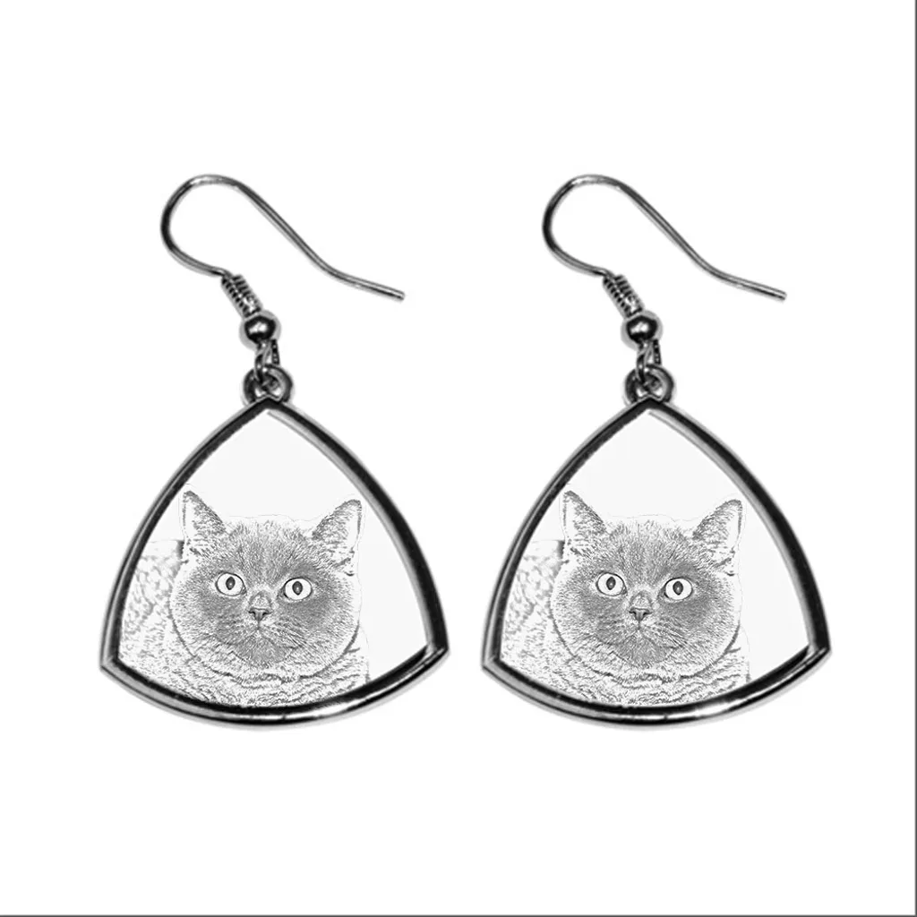Orecchini Gatto British Shorthair: Il Must-Have per ogni Cat Lady Art-Dog