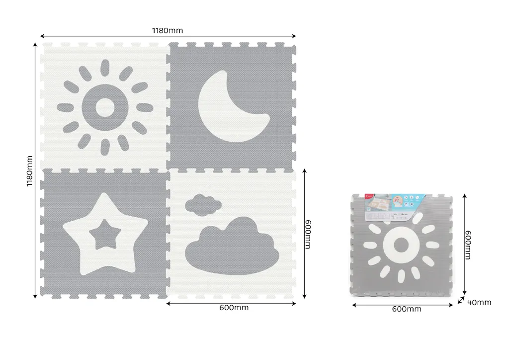Bloc WIKY 60 x 60 cm haute densité - Protection météo et anti-humidité