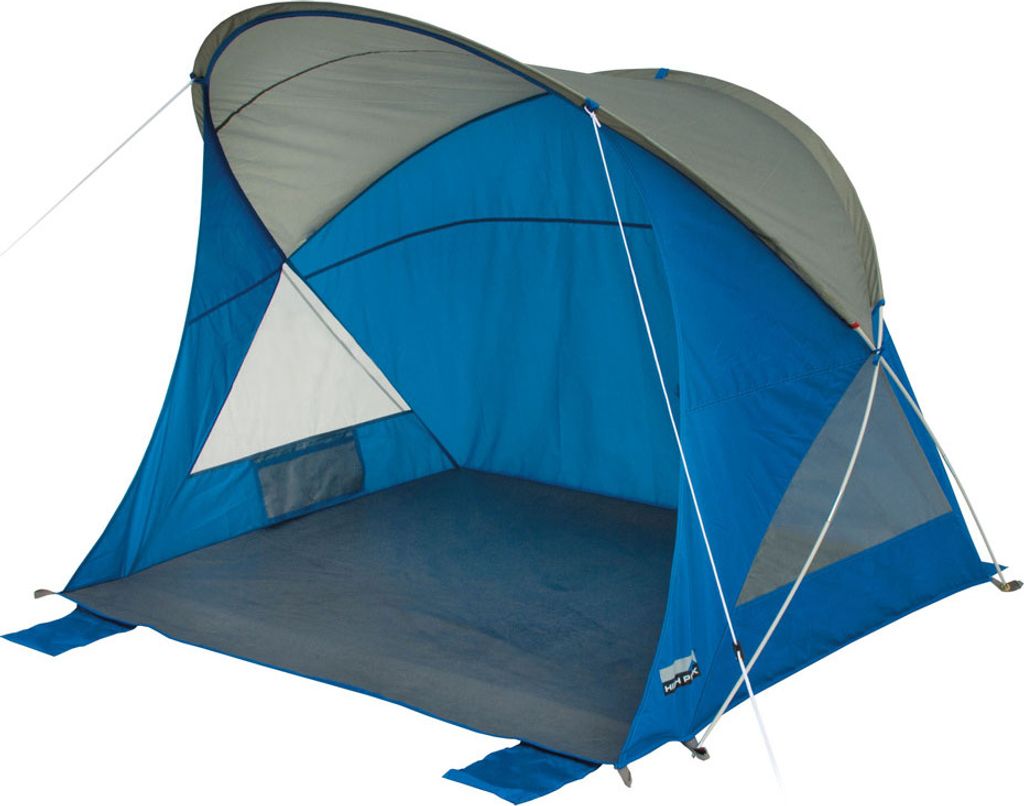 High Peak Strandzelt Sevilla blau grau 10129