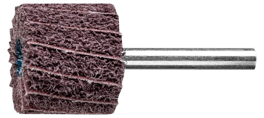 PFERD TOOLS POLINOX Vlies-Schleifstift PNZ Ø 30x25 mm Schaft-Ø 6 mm A100 für Feinschliff und Finish 10 Stk