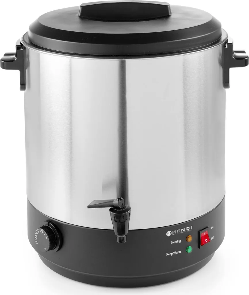 Hendi 25L: Il Calore che unisce il tuo Buffet. Bollitore Inox