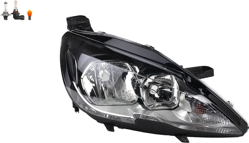 Proiettore Dx Peugeot 308 II 9677522980 + Osram Night Breaker Laser H7