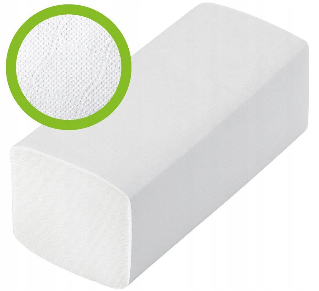 Papierhandtuch Octoplus weiß für Hygiene für Reinigung Produktbild 