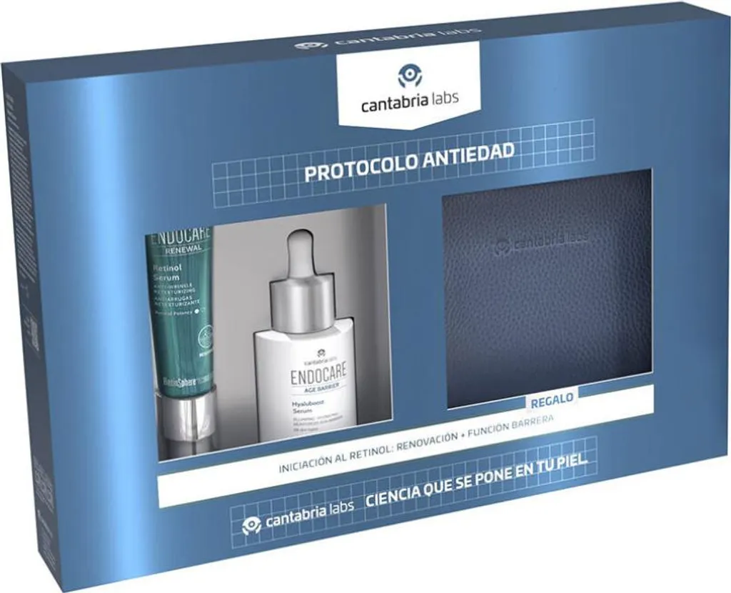 Set Protocollo Antiaging Endocare con 2 Sieri e Pochette | Cantabria Labs