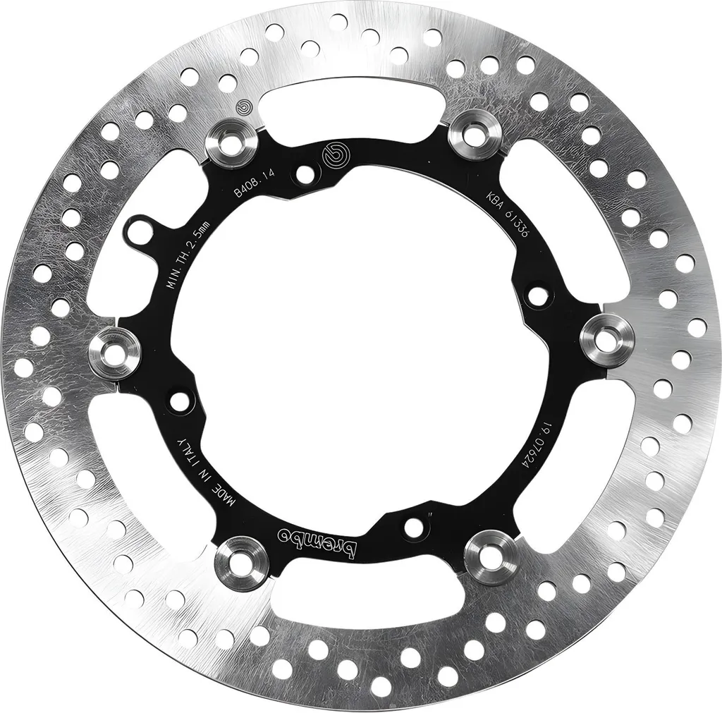 Disque de frein flottant moto Brembo 260mm 4 trous série Or 78B40814
