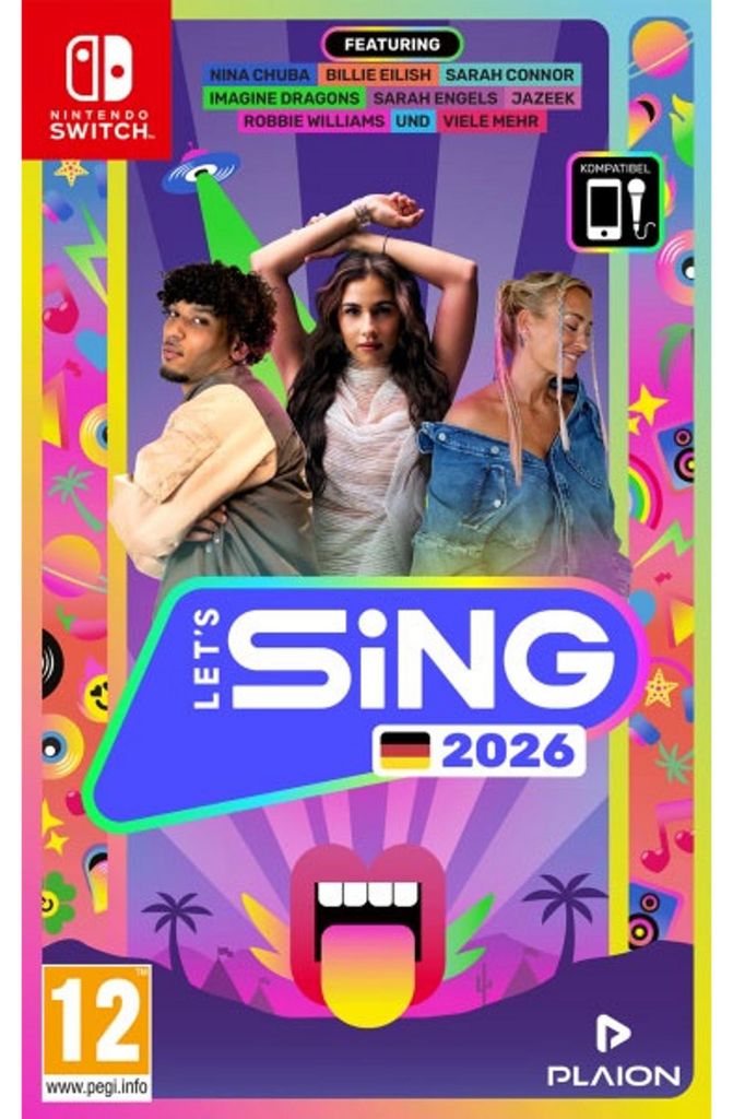 Lets Sing 2026 mit deutschen Hits [ohne Mics] (Switch) Produktbild 
