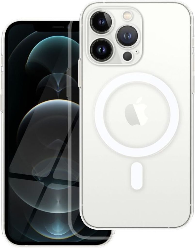 CLEAR MAG COVER mit Kameraschutz kompatibel mit MagSafe passend für IPHONE 12 Pro transparent