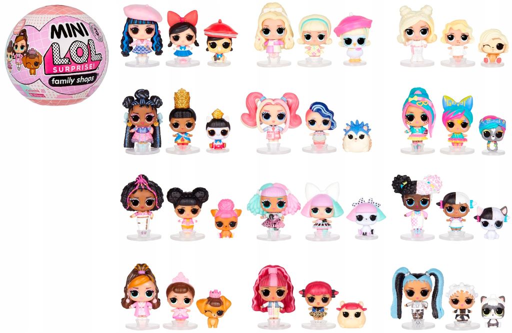 LOL Surprise Mini Family S3, sort.i.Dpy Produktbild 16