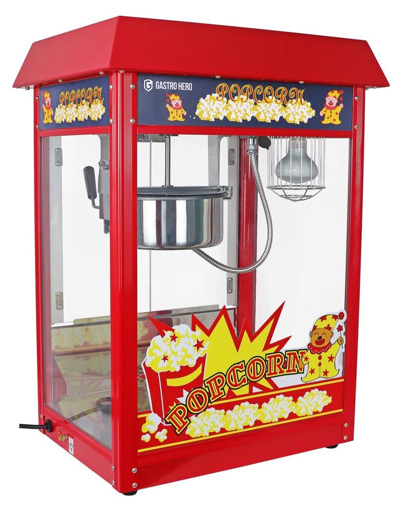 GastroHero Popcornmaschine ECO – 5 kg/h Leistung, 1 Kessel, Produktbild 