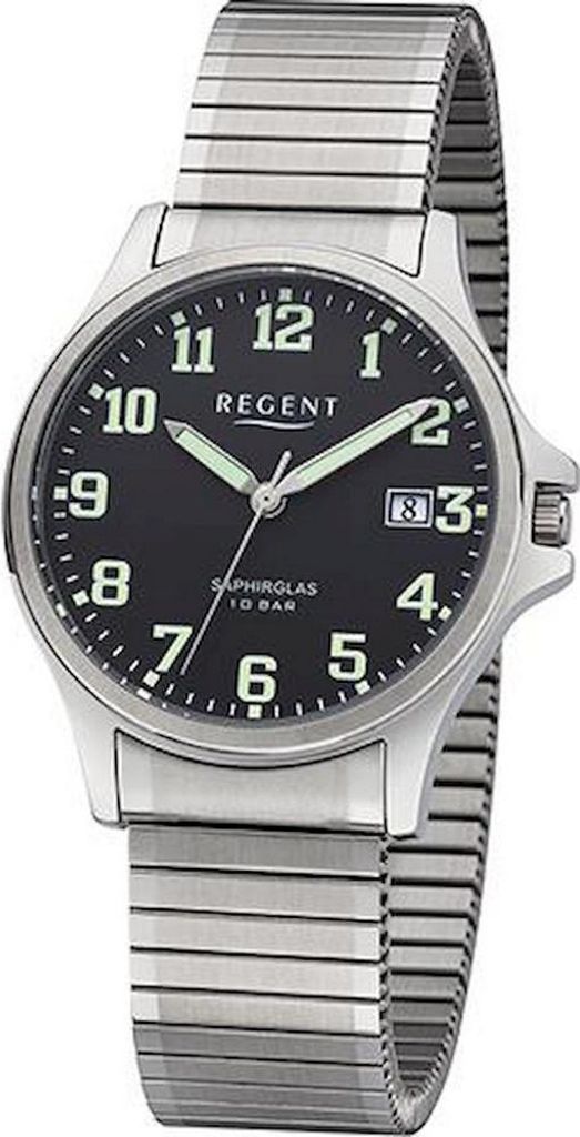 Regent - Armbanduhr - Herren - Chronograph - Zugband - F-1350