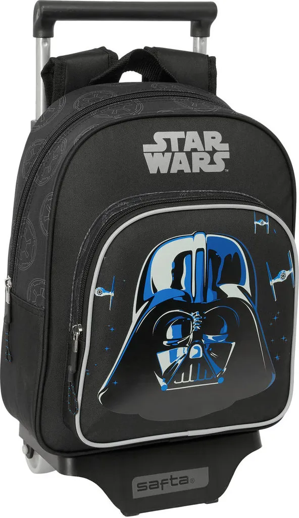 Sac à dos trolley Star Wars Rebellion, cartable compact 33 cm noir